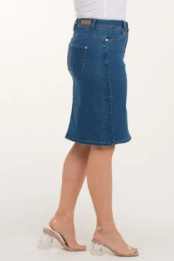 Izzy denim skjørt