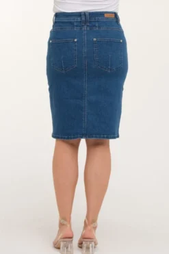 Izzy denim skjørt