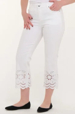 Julie cropped bukse