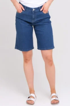 Pauline denim bermudashorts