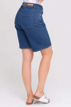 Pauline denim bermudashorts