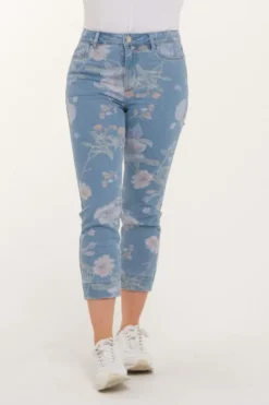 Siri denim capri