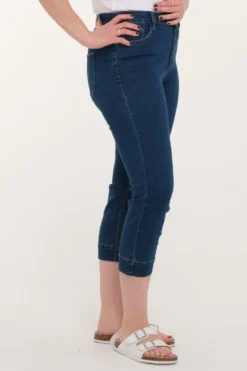 Siri denim capri